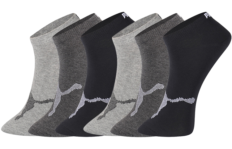 PUMA Ankle Socks Men’s Black Gray