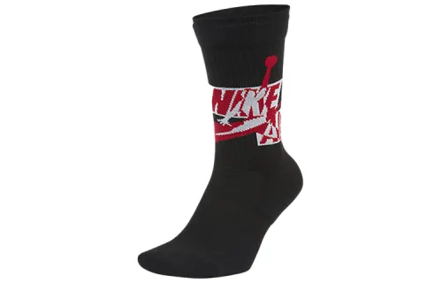 Jordan Wear-resistant breathable soft sports basketball high boots, universal black knee socks for men and women, for beloved