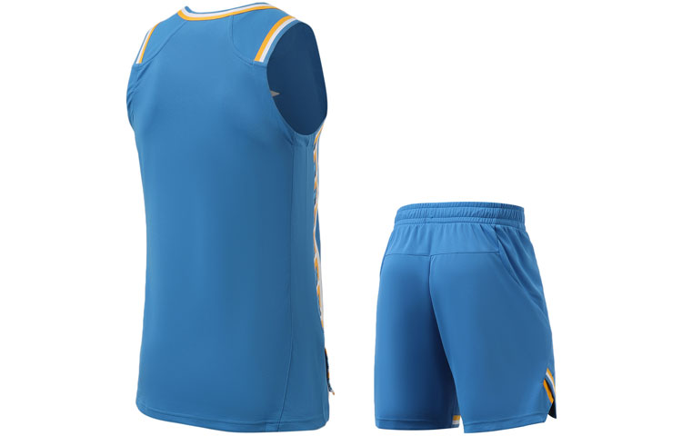 Li Ning Sports Basketball Collection Basketball Suit Men’s Beijing Blue