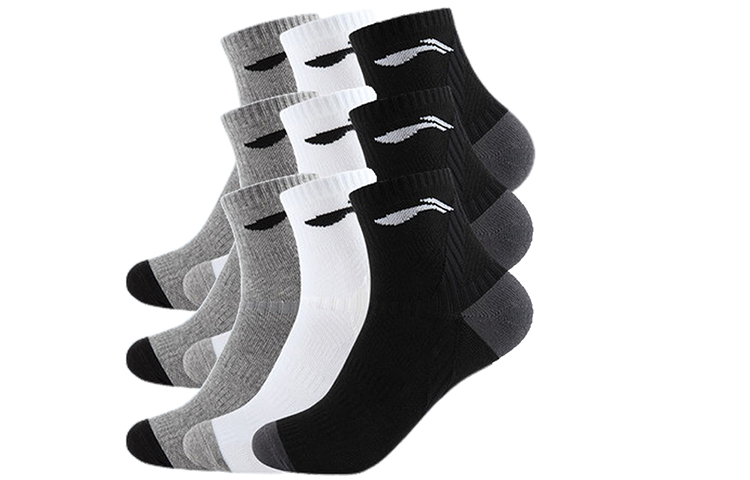Li Ning Ankle Socks Unisex Combo Set