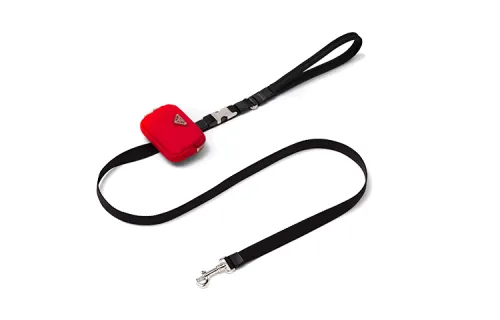 PRADA Nylon Bag Accessory Unisex Red