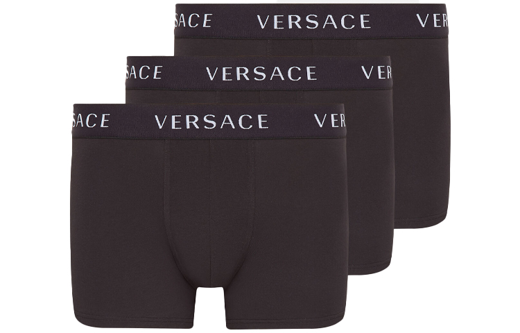 Мужские шорты Versace (черные)