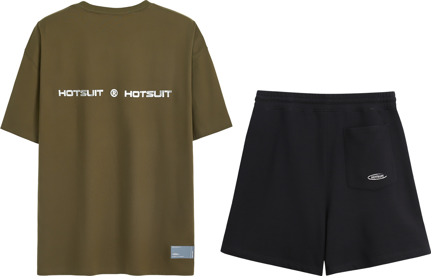 HOTSUIT Casual Sportswear Unisex Crew Neck Moderate