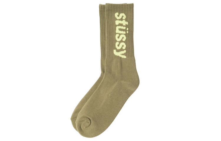 Stussy Helvetica Jacquard Crew Socks   11