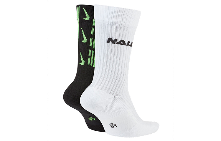 Nike Crew Socks Unisex 2 Pack Multicolor