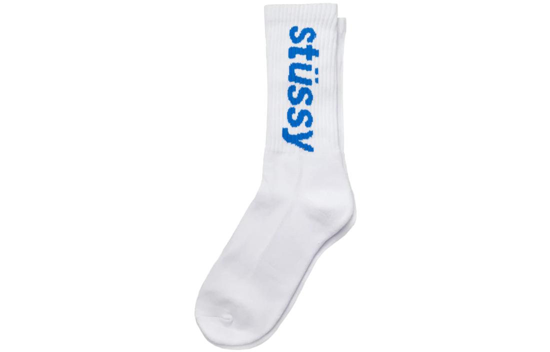 Stussy Helvetica Jacquard Crew Socks   11