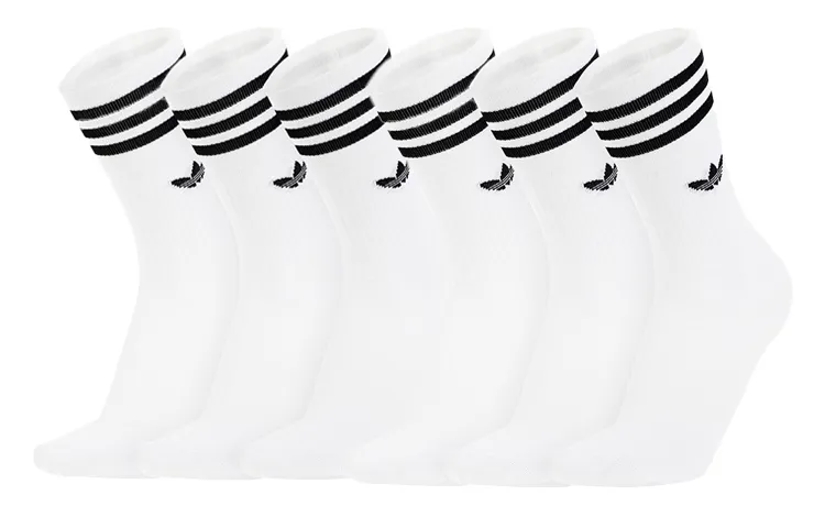 Adidas Originals Basketball Socks All Unisex White Couple's