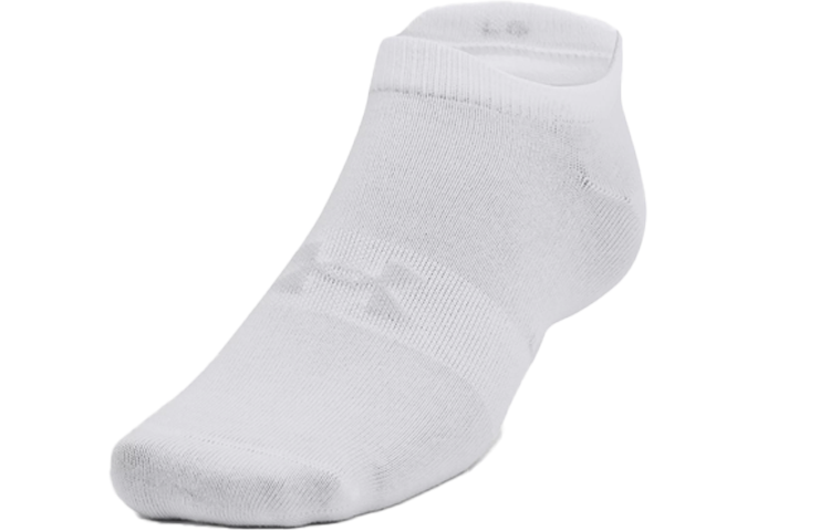 Under Armour Ankle Socks Unisex 6 Pack White