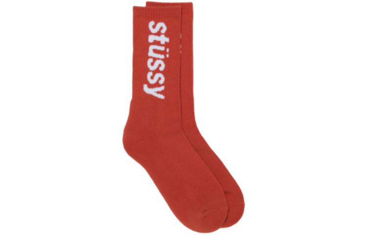 Stussy Helvetica Jacquard Crew Socks   11