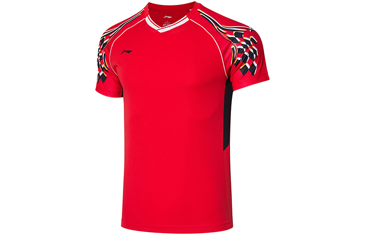 Li Ning Sports Apparel Set Men’s Total Cherry Red