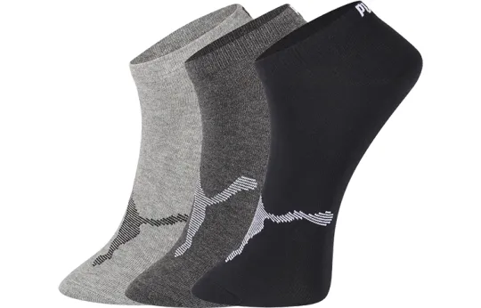 PUMA Ankle Socks Men's Black Gray