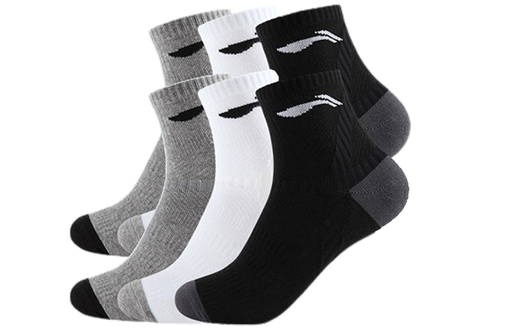 Li Ning Ankle Socks Unisex Combo Set