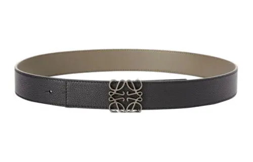 LOEWE Leather Belts Men's Black