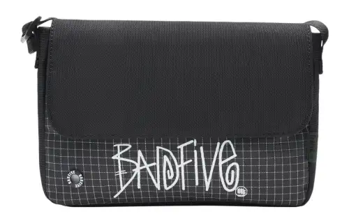 Li Ning Cotton Polyester Shoulder Bag, Crossbody Bag Regular Unisex Black