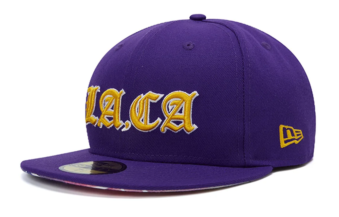New Era Polyester Baseball Caps Unisex Purple