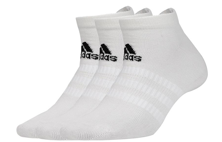 Adidas Ankle Socks Unisex 3 Pack White Couple’s