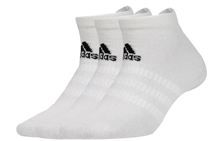 Adidas Ankle Socks Unisex 3 Pack White Couple's