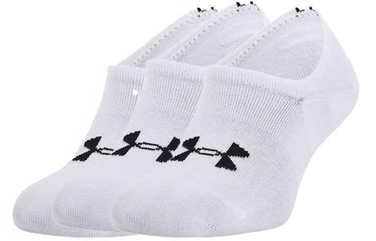 Under Armour Core Ultra Lo Ankle Socks Unisex 3 Pack White
