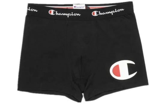 Champion Boxer Briefs Men's 1 Pack Black