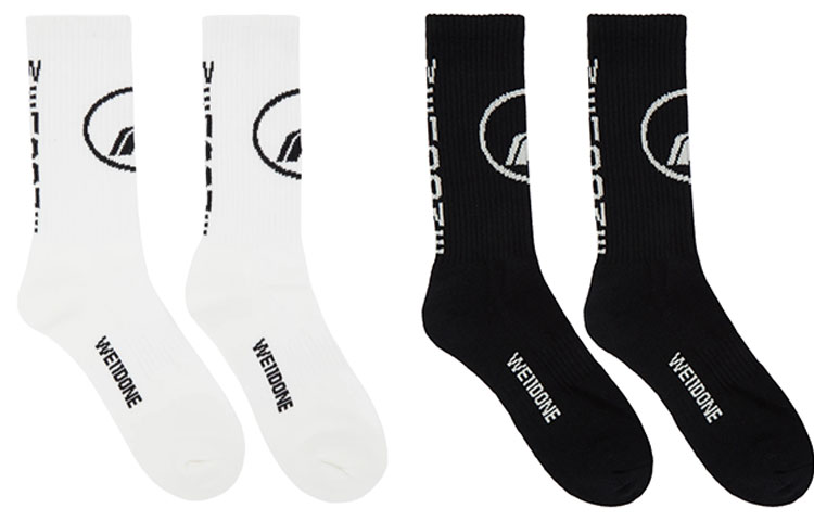 WE11DONE Unisex Ankle Socks