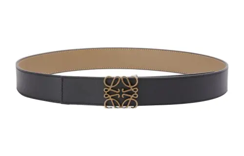 LOEWE Double Sided Smooth Calfskin Men's Width 3.5cm