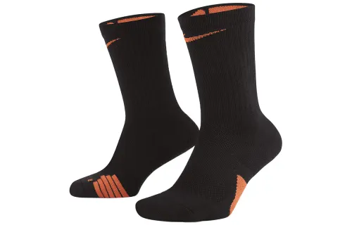 Nike Basketball black sports breathable knee socks, mid-length, for beloved