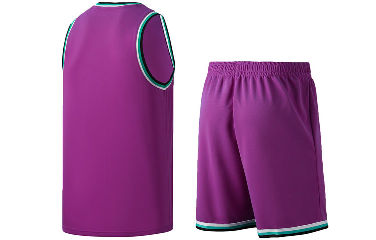 Li Ning Sports Basketball Collection Casual Sportswear Men’s Hyacinth Purple