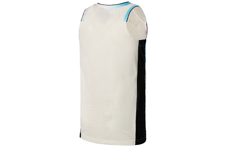 Li Ning Professional Basketball Collection Basketball Suit Men’s Mist White