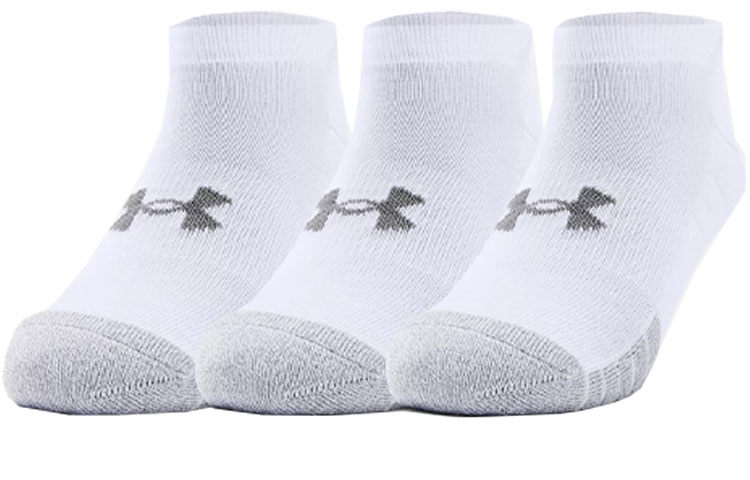 Under Armour Ankle Socks Unisex 3 Pack White