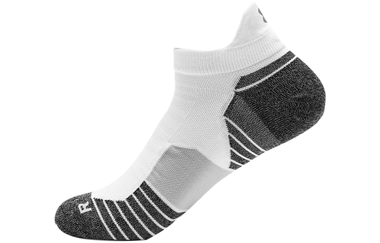 Under Armour Ankle Socks Unisex 2 Pack Black/White