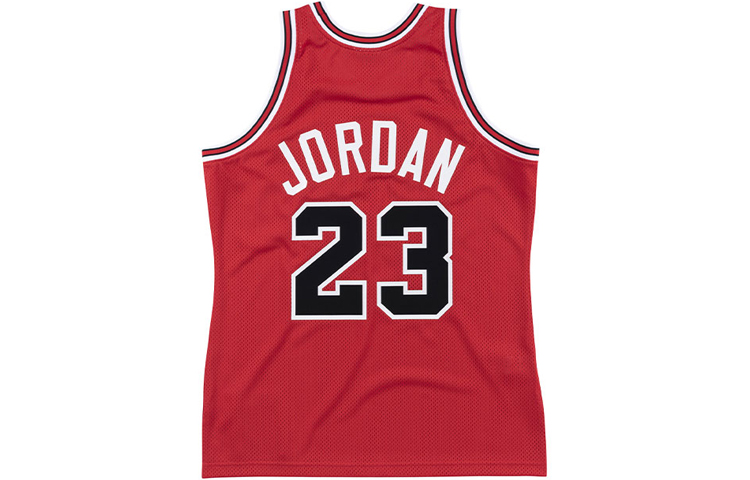 Mitchell Ness Basketball Jersey Men’s Red