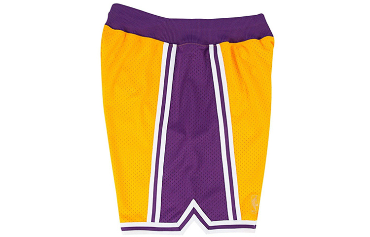 Mitchell Ness Basketball Shorts Unisex Yellow