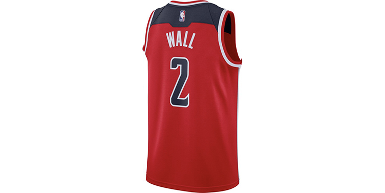 Мужские спортивные штаны Nike NBA Icon Edition Swingman Jersey (красный) — фото 2
