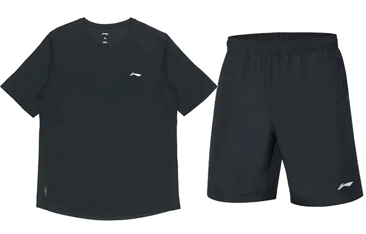 Li Ning Casual Sportswear Men's Crew Neck Moderate