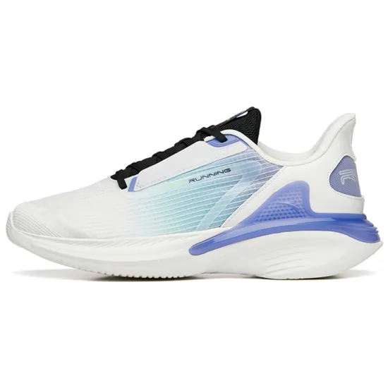 Anta Running Collection Breathable Lightweight Low-Top Running Shoes Men's White