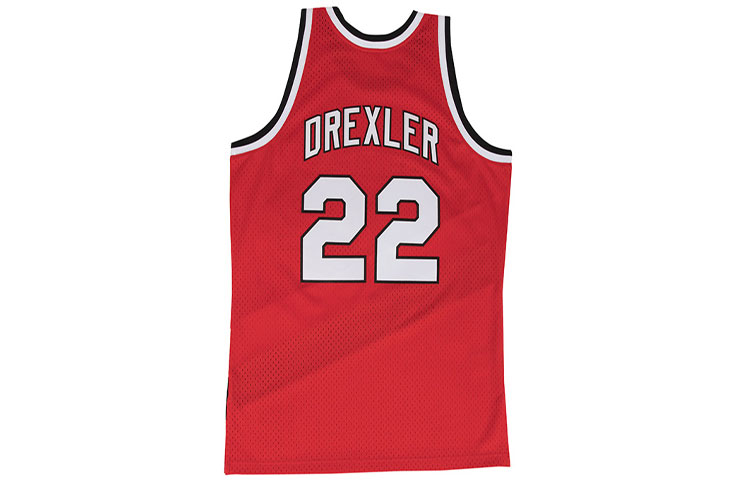 Bape X Mitchell & Ness Blazers Abc Basketball Swingman Jersey
