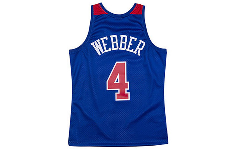 Mitchell Ness «NBA Washington Bullets 96 Ben Wallace» Swingman jersey vest top
