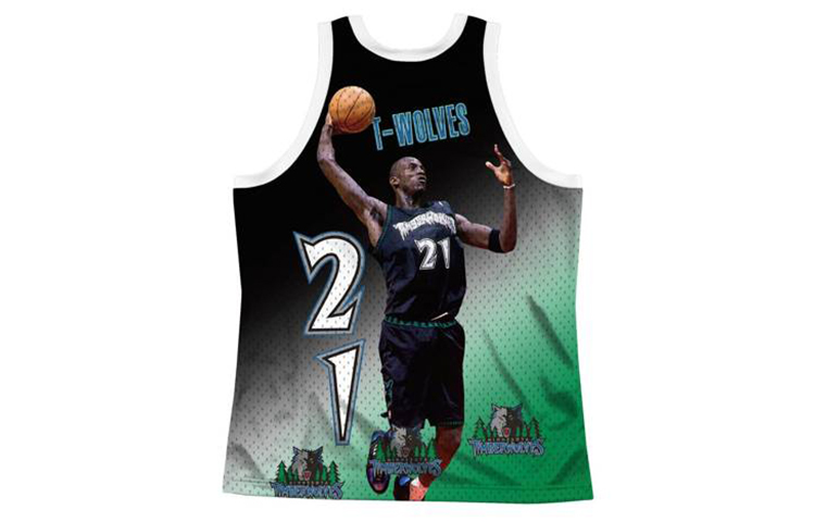 Mitchell Ness x Nba Timberwolves Kevin Garnett Behind The Back jersey