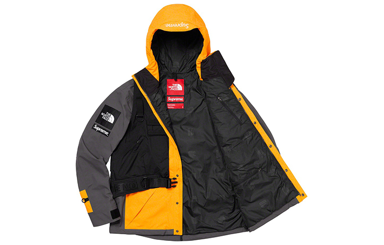 Куртка Supreme x THE NORTH FACE (желтая) — фото 3