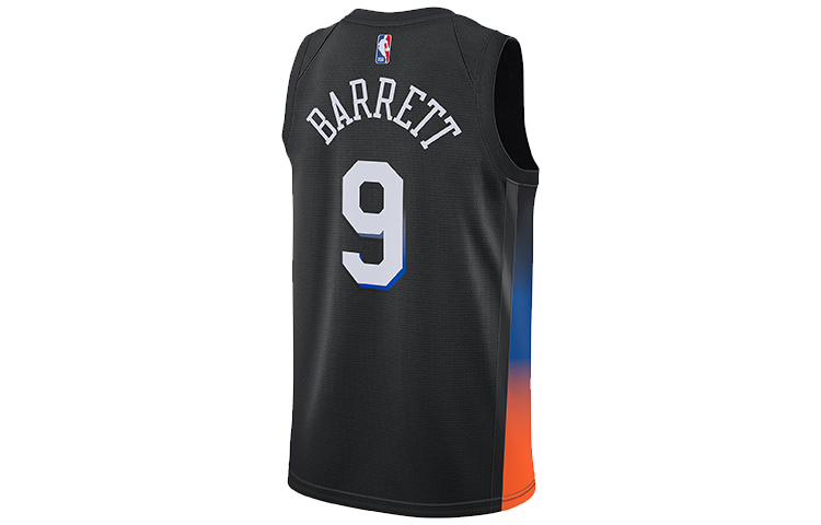 Nike Basketball Jersey SW Fan Edition, New York Knicks, Barrett Size 9 Men’s Black