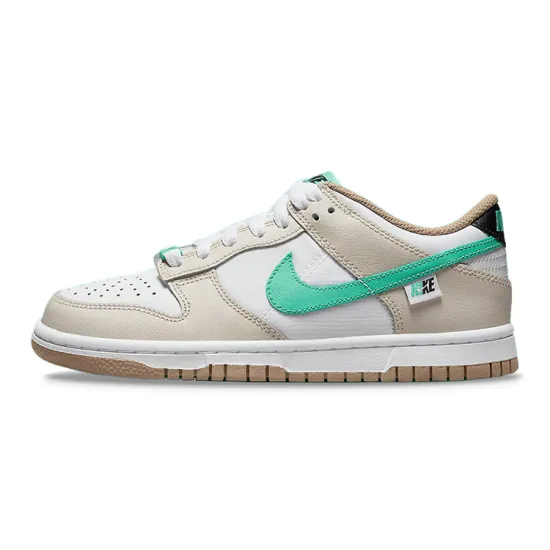 Nike Dunk Low Split Seam White Tan Mint GS