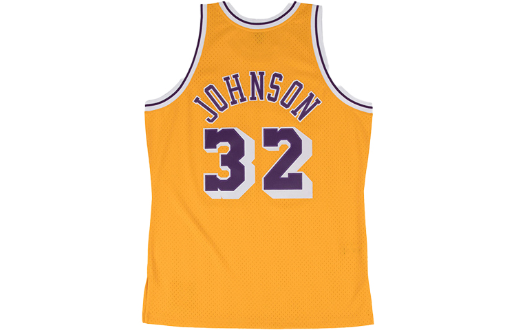 Mitchell & Ness Los Angeles Lakers Home 1984 85 Magic Johnson Swingman Jersey