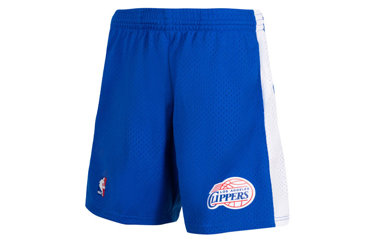 Mitchell Ness Basketball Shorts Men’s Blue Moderate Straight Fit Pants