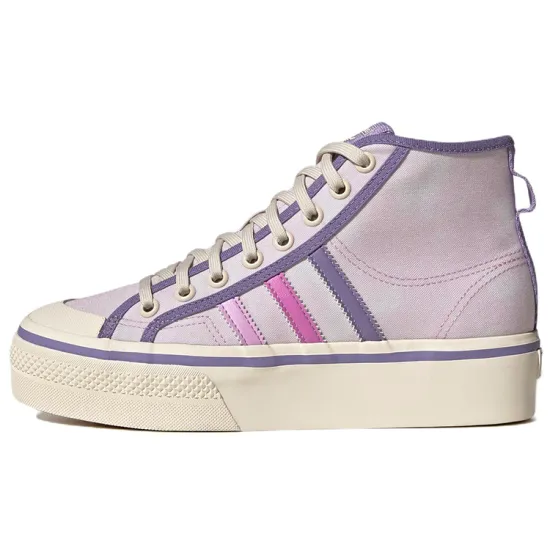 Adidas Nizza Platform Mid Parley Almost Pink Women's