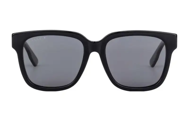 GUCCI Plate Square Sunglasses Unisex