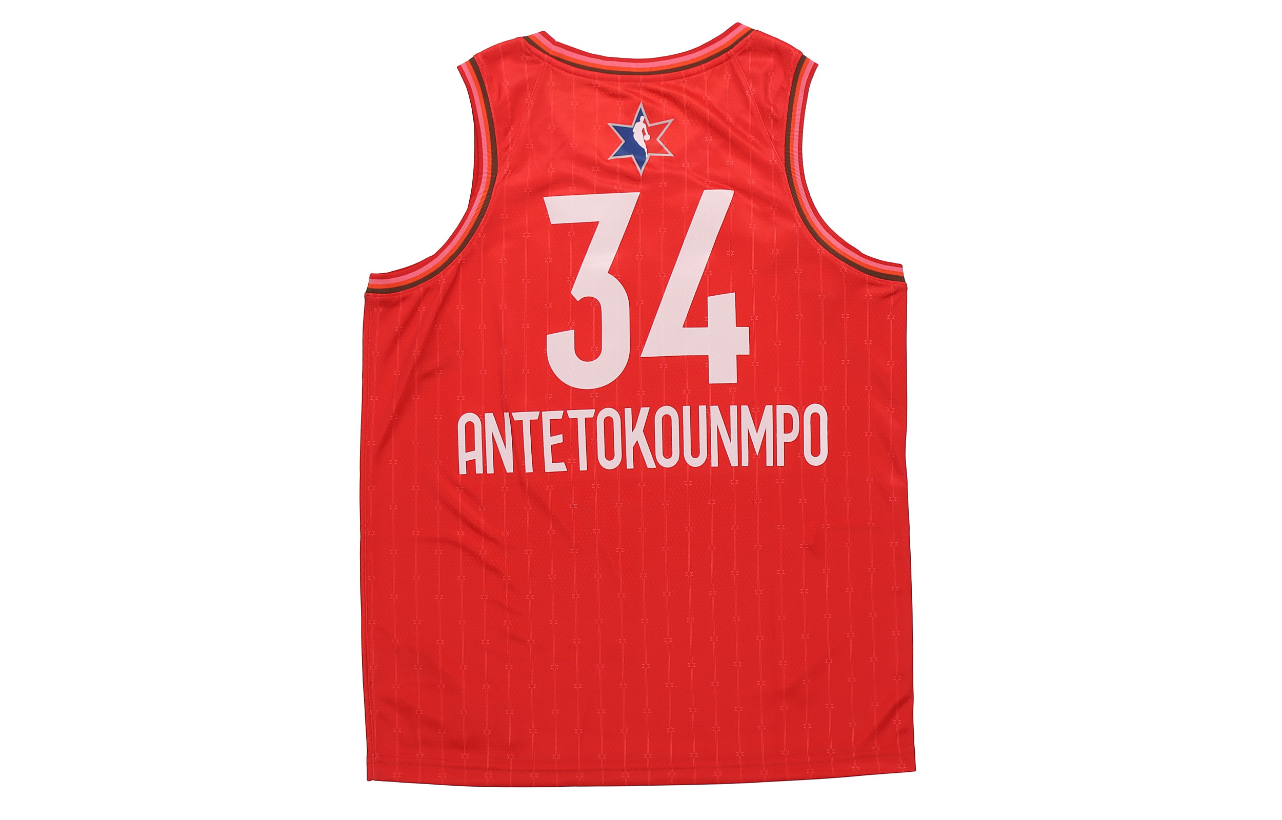 Jordan NBAAll Star Edition Swingman Jersey Giannis Antetokounmpo Basketball Jersey Men’s Red