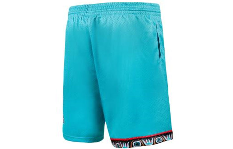 Mitchell Ness Basketball Shorts Men’s Cyan