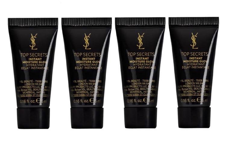 YSL, makeup primer, moisturizing brightening set, sample, skin tone brightening, 5 ml