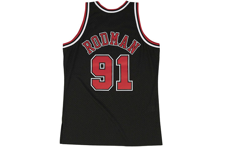 Mitchell Ness Dennis Rodman jersey