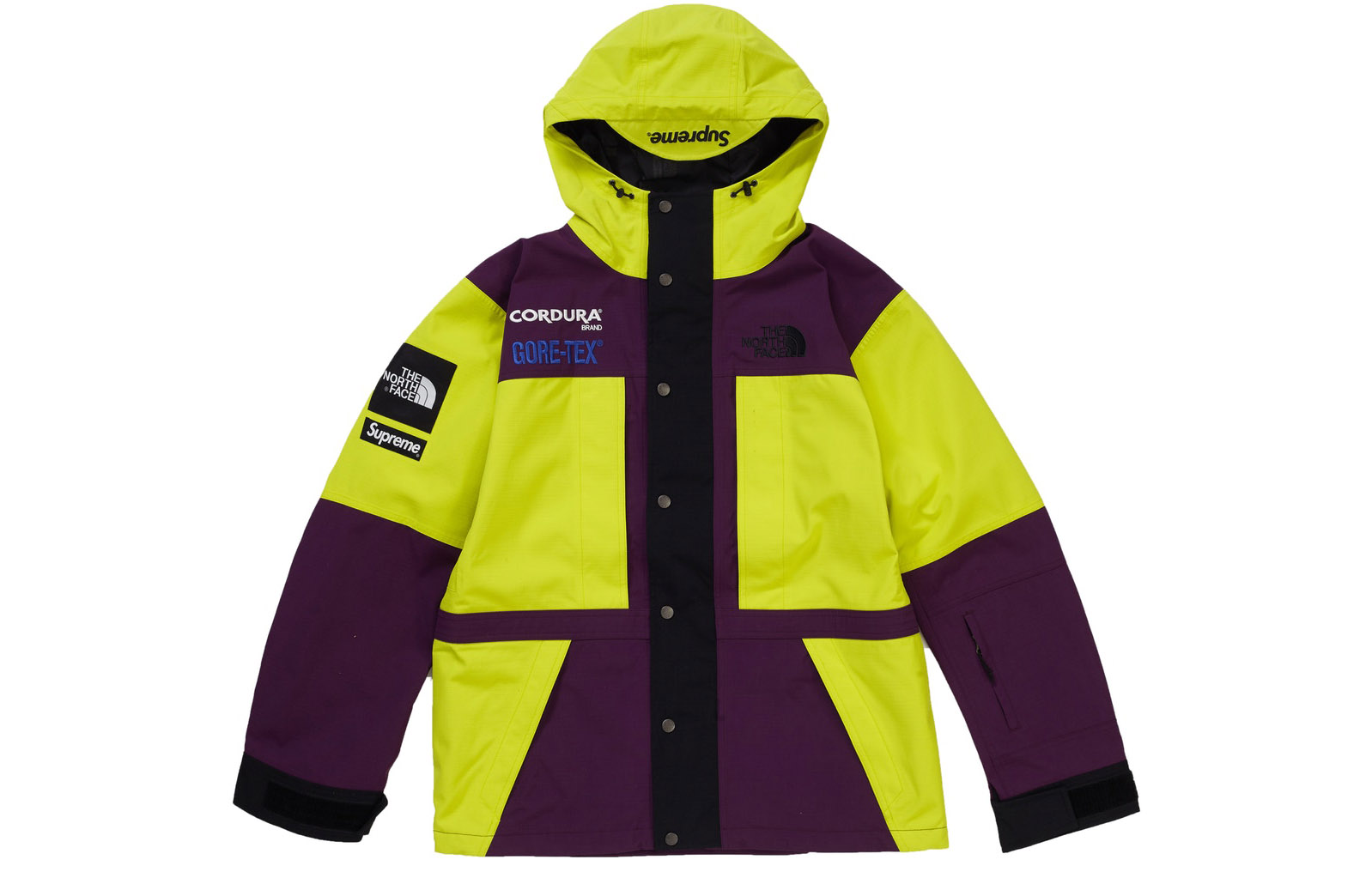 Supreme FW18 The North Face Expedition Jacket Sulphur   